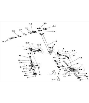 ΜΠΑΛΑΚΙ ΔΕΞΙΟΣΤΡΟΦΟ SYM TRACKRUNNER 200