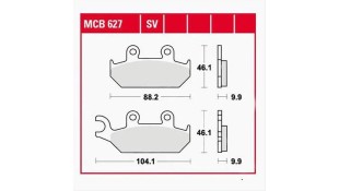 ΤΑΚΑΚΙΑ TRW MCB627 ΑΝΤΑΛΛΑΚΤΙΚΑ