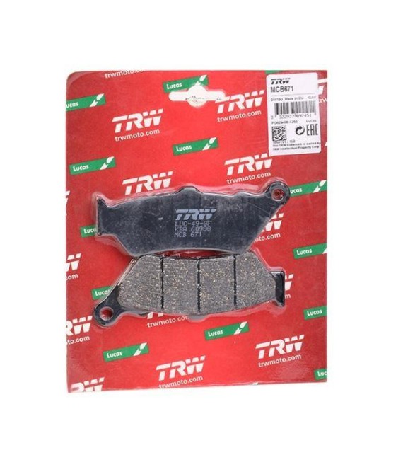 ΤΑΚΑΚΙΑ TRW MCB671 ΑΝΤΑΛΛΑΚΤΙΚΑ ΤΑΚΑΚΙΑ TRW MCB671