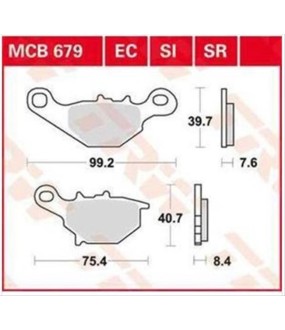 ΤΑΚΑΚΙ TRW MCB679EC ΑΝΤΑΛΛΑΚΤΙΚΑ