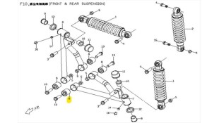 ΣΥΝΕΜΠΛΟΚ ΨΑΛΙΔΙΟΥ PGO X-RIDER 150
