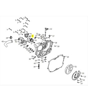 ΦΛΑΝΤΖΑ ΚΑΛΥΜΜΑΤΟΣ ΦΙΛΤΡΟΥ ΛΑΔΙΟΥ VOGUE 300 SPARE PARTS ΦΛΑΝΤΖΑ ΚΑΛΥΜΜΑΤΟΣ ΦΙΛΤΡΟΥ ΛΑΔΙΟΥ VOGUE 300