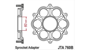 ΓΡΑΝΑΖΙ ΤΡΟΧΟΥ JT JTA760B ΑΛΟΥΜΙΝΙΟΥ ΑΝΤΑΛΛΑΚΤΙΚΑ