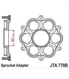 ΓΡΑΝΑΖΙ ΤΡΟΧΟΥ JT JTA770B ΑΛΟΥΜΙΝΙΟΥ