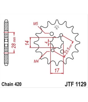 ΓΡΑΝΑΖΙ ΚΙΝΗΣΗΣ JT 420 12T