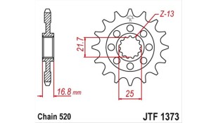 ΓΡΑΝΑΖΙ ΚΙΝΗΣΗΣ JT 520 15T