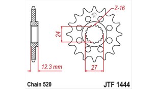 ΓΡΑΝΑΖΙ ΚΙΝΗΣΗΣ JT 520 15T