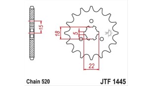 ΓΡΑΝΑΖΙ ΚΙΝΗΣΗΣ JT 520 11T