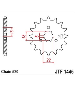 ΓΡΑΝΑΖΙ ΚΙΝΗΣΗΣ JT 520 11T