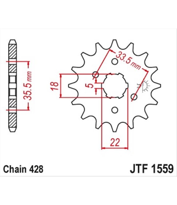ΓΡΑΝΑΖΙ ΚΙΝΗΣΗΣ JT 428 14T SPARE PARTS ΓΡΑΝΑΖΙ ΚΙΝΗΣΗΣ JT 428 14T
