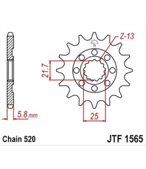 ΓΡΑΝΑΖΙ ΚΙΝΗΣΗΣ JT 520 12T