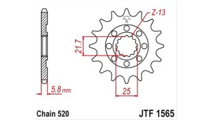 ΓΡΑΝΑΖΙ ΚΙΝΗΣΗΣ JT 520 12T