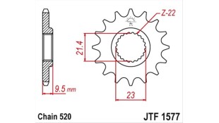 ΓΡΑΝΑΖΙ ΚΙΝΗΣΗΣ JT 520 15T ΑΝΤΑΛΛΑΚΤΙΚΑ