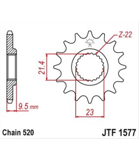 ΓΡΑΝΑΖΙ ΚΙΝΗΣΗΣ JT 520 15T