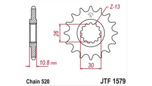 ΓΡΑΝΑΖΙ ΚΙΝΗΣΗΣ JT 520 15T