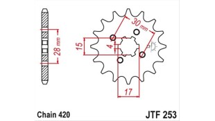 ΓΡΑΝΑΖΙ ΚΙΝΗΣΗΣ JT 420 12T