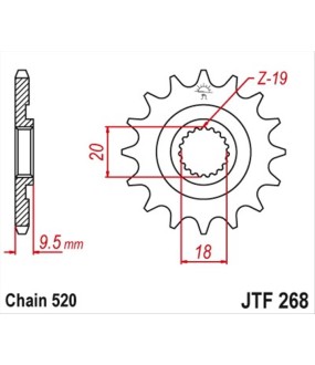 ΓΡΑΝΑΖΙ ΚΙΝΗΣΗΣ JT 520 13T
