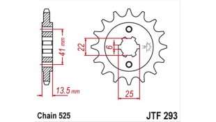 ΓΡΑΝΑΖΙ ΚΙΝΗΣΗΣ JT 525 15T ΑΝΤΑΛΛΑΚΤΙΚΑ