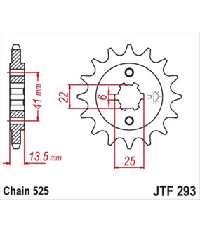 ΓΡΑΝΑΖΙ ΚΙΝΗΣΗΣ JT 525 15T
