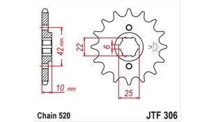 ΓΡΑΝΑΖΙ ΚΙΝΗΣΗΣ JT 520 15T