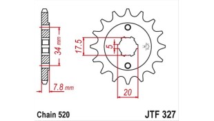 ΓΡΑΝΑΖΙ ΚΙΝΗΣΗΣ JT 520 11T ΑΝΤΑΛΛΑΚΤΙΚΑ