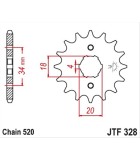 ΓΡΑΝΑΖΙ ΚΙΝΗΣΗΣ JT 520 12T