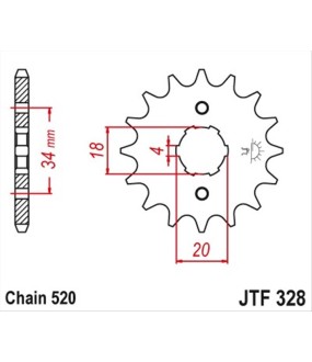 ΓΡΑΝΑΖΙ ΚΙΝΗΣΗΣ JT 520 12T