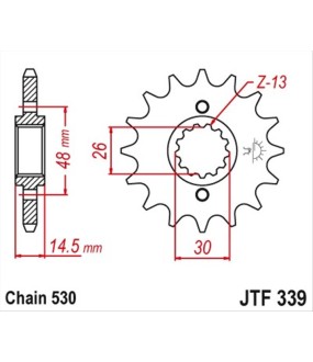 ΓΡΑΝΑΖΙ ΚΙΝΗΣΗΣ JT 530 15T