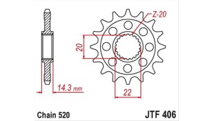 ΓΡΑΝΑΖΙ ΚΙΝΗΣΗΣ JT 520 15T ΑΝΤΑΛΛΑΚΤΙΚΑ