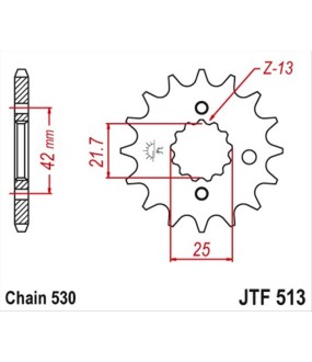 ΓΡΑΝΑΖΙ ΚΙΝΗΣΗΣ JT 530 13T ΑΝΤΑΛΛΑΚΤΙΚΑ