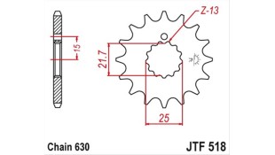 ΓΡΑΝΑΖΙ ΚΙΝΗΣΗΣ JT 630 13T