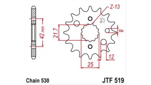 ΓΡΑΝΑΖΙ ΚΙΝΗΣΗΣ JT 530 15T