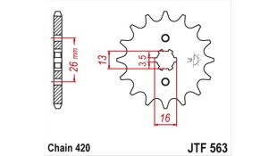 ΓΡΑΝΑΖΙ ΚΙΝΗΣΗΣ JT 420 11T