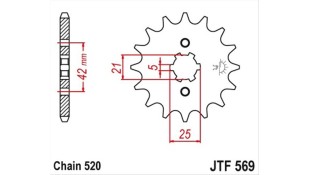 ΓΡΑΝΑΖΙ ΚΙΝΗΣΗΣ JT 520 10T ΑΝΤΑΛΛΑΚΤΙΚΑ