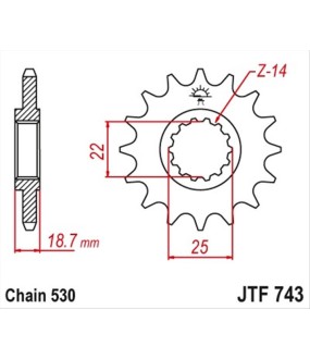 ΓΡΑΝΑΖΙ ΚΙΝΗΣΗΣ JT 530 15T ΑΝΤΑΛΛΑΚΤΙΚΑ