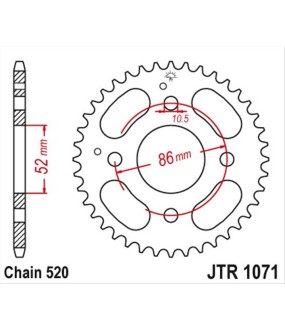 ΓΡΑΝΑΖΙ ΤΡΟΧΟΥ JT 520 30T