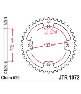 ΓΡΑΝΑΖΙ ΤΡΟΧΟΥ JT 520 36T ΑΝΤΑΛΛΑΚΤΙΚΑ