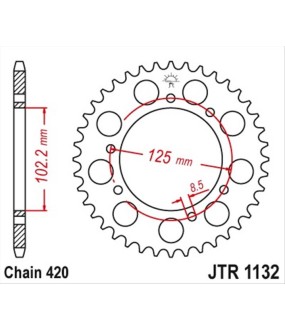 ΓΡΑΝΑΖΙ ΤΡΟΧΟΥ JT 420 48T ΑΝΤΑΛΛΑΚΤΙΚΑ