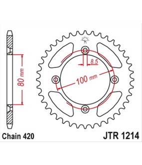 ΓΡΑΝΑΖΙ ΤΡΟΧΟΥ JT 420 36T ΑΝΤΑΛΛΑΚΤΙΚΑ