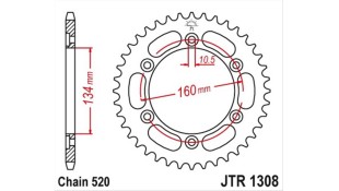 ΓΡΑΝΑΖΙ ΤΡΟΧΟΥ JT 520 40T ΑΝΤΑΛΛΑΚΤΙΚΑ