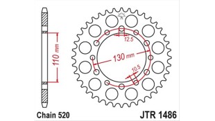 ΓΡΑΝΑΖΙ ΤΡΟΧΟΥ JT 520 41T ΑΝΤΑΛΛΑΚΤΙΚΑ