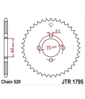 ΓΡΑΝΑΖΙ ΤΡΟΧΟΥ JT 520 22T ΑΝΤΑΛΛΑΚΤΙΚΑ