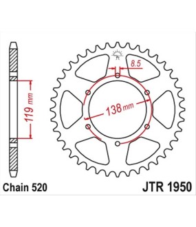 ΓΡΑΝΑΖΙ ΤΡΟΧΟΥ JT 520 48T