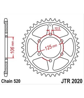 ΓΡΑΝΑΖΙ ΤΡΟΧΟΥ JT 520 41T ΑΝΤΑΛΛΑΚΤΙΚΑ