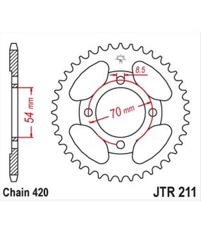 ΓΡΑΝΑΖΙ ΤΡΟΧΟΥ JT 420 39T ΑΝΤΑΛΛΑΚΤΙΚΑ