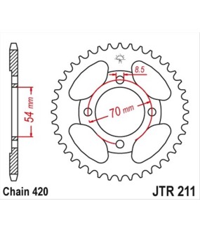 ΓΡΑΝΑΖΙ ΤΡΟΧΟΥ JT 420 39T