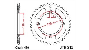 ΓΡΑΝΑΖΙ ΤΡΟΧΟΥ JT 420 47T