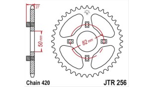 ΓΡΑΝΑΖΙ ΤΡΟΧΟΥ JT 420 36T