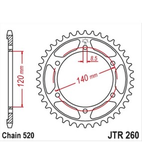 ΓΡΑΝΑΖΙ ΤΡΟΧΟΥ JT 520 40T