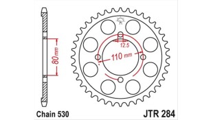 ΓΡΑΝΑΖΙ ΤΡΟΧΟΥ JT 530 38T
